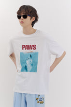 將圖片載入圖庫檢視器 BEYOND CLOSET Paws 伸出貓爪白色短袖T恤
