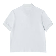 將圖片載入圖庫檢視器 BEYOND CLOSET 經典刺繡白色純棉短版POLO衫
