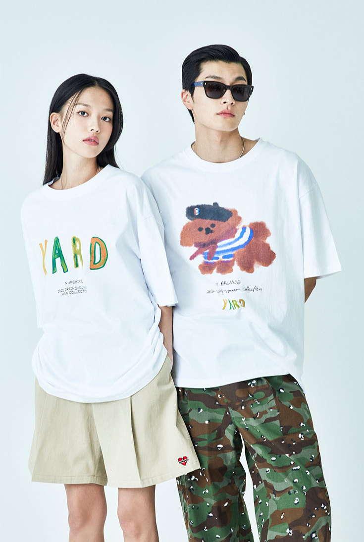 新品 beyond closet YARD Tシャツ BTS ジン 着用 Beyond Closet brand creates a '#BTS #Jin T-shirt' section