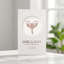 將圖片載入圖庫檢視器 [SHELLANG] Mother-of-pearl Sticker (Butterfly/Chrysanthemum)
