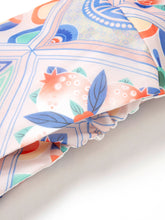 將圖片載入圖庫檢視器 [DANHA] Phoenix Patterned Crop Top
