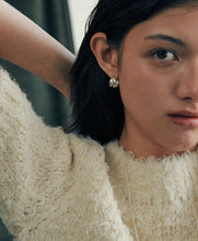 將圖片載入圖庫檢視器 VERTE Deux.silver.203 / epais cote 耳環 (銀色)
