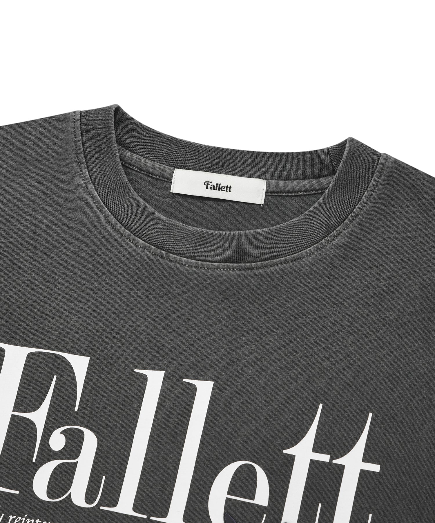 ●FALLETT●DEUX NERO MTM スウェット 長袖 猫ちゃん 男女兼用 A'GEM/9 × .kom 『FALLETT/ファレット』 DEUX NERO SHORT SLEEVE