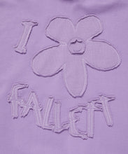 將圖片載入圖庫檢視器 FALLETT 拼貼花朵紫色連帽上衣
