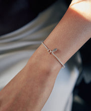 將圖片載入圖庫檢視器 VERTE Huit.silver.86 / fin anse dew 手鍊 (銀色)
