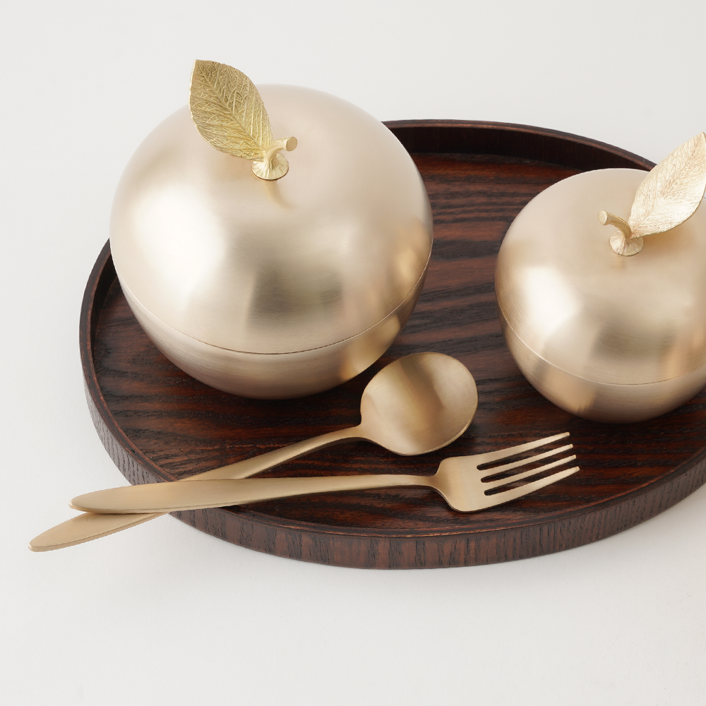 [GEOCHANG YUGI] Dessert Spoon & Fork Set 