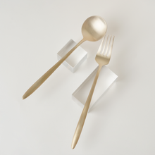 將圖片載入圖庫檢視器 [GEOCHANG YUGI] Western Cutlery Set (Knife, Fork &amp; Spoon)
