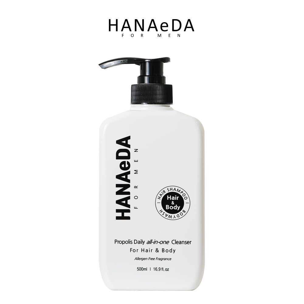 [GGD] HANAeDA FOR MEN 蜂膠 每日全效潔膚乳
