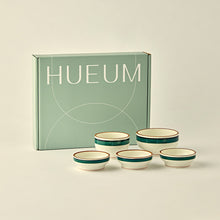 將圖片載入圖庫檢視器 [HUEUM] 5-Piece Korean Dining Set for One Person (HUE Series)

