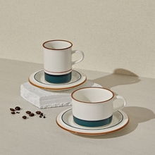 將圖片載入圖庫檢視器 [HUEUM] Line Cup &amp; Saucer Set
