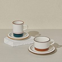 將圖片載入圖庫檢視器 [HUEUM] Line Cup &amp; Saucer Set
