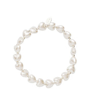 將圖片載入圖庫檢視器 VERTE Huit.silver.61 / liber 珍珠手鍊 ( 白色 )
