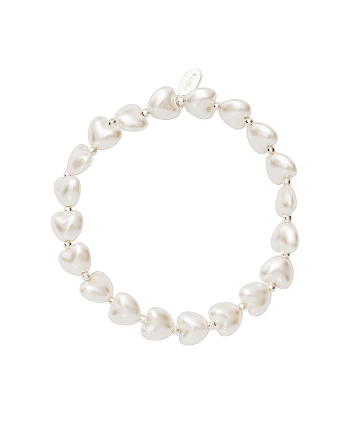 VERTE Huit.silver.61 / liber 珍珠手鍊 ( 白色 )