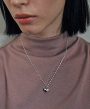 將圖片載入圖庫檢視器 VERTE Un.silver.200 / mon heart 項鍊 ( 銀色 )
