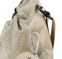 將圖片載入圖庫檢視器 NEIKIDNIS ID Packable Mesh 可收納網布後背包 米白色
