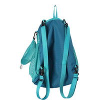 將圖片載入圖庫檢視器 NEIKIDNIS ID Packable Mesh 可收納網布後背包 藍綠色
