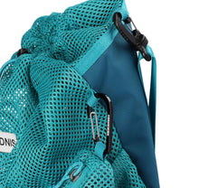 將圖片載入圖庫檢視器 NEIKIDNIS ID Packable Mesh 可收納網布後背包 藍綠色
