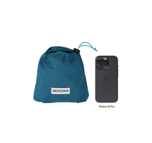 將圖片載入圖庫檢視器 NEIKIDNIS ID Packable Mesh 可收納網布後背包 藍綠色

