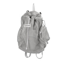 將圖片載入圖庫檢視器 NEIKIDNIS ID Packable Mesh 可收納網布後背包 銀色
