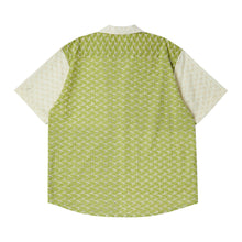 將圖片載入圖庫檢視器 BEYOND CLOSET Collection Line 萊姆綠純棉短袖襯衫
