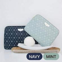 將圖片載入圖庫檢視器 [MIMI DESIGN] MIMIDAR Goryeo Celadon Jacquard iPad/Notebook Pouch
