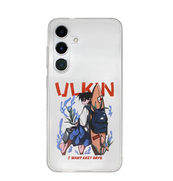 [2024 CAST] (OMNIART) ULKIN I want lazy days Phone Case (Surfboard)