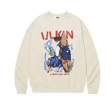 將圖片載入圖庫檢視器 [2024 CAST] (OMNIART) ULKIN I want lazy days Surfing Sweatshirt
