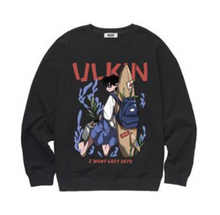 將圖片載入圖庫檢視器 [2024 CAST] (OMNIART) ULKIN I want lazy days Surfing Sweatshirt
