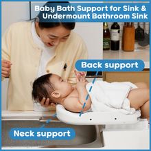將圖片載入圖庫檢視器 [PROPREBEBE] Baby Bath Support for Sink &amp; Undermount Bathroom Sink

