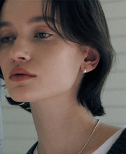 將圖片載入圖庫檢視器 VERTE Deux.silver.82 / pigling 耳環 (銀色)

