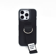 將圖片載入圖庫檢視器 SECOND UNIQUE NAME 黑色指套手機殼
