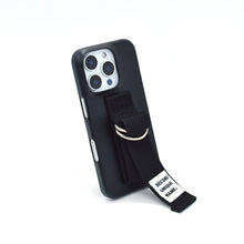 將圖片載入圖庫檢視器 SECOND UNIQUE NAME 黑色指套手機殼
