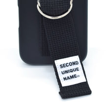 將圖片載入圖庫檢視器 SECOND UNIQUE NAME 黑色指套手機殼
