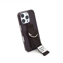 將圖片載入圖庫檢視器 SECOND UNIQUE NAME 棕色指套手機殼
