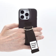 將圖片載入圖庫檢視器 SECOND UNIQUE NAME 棕色指套手機殼
