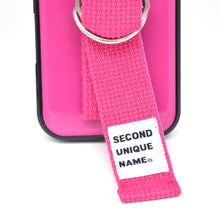 將圖片載入圖庫檢視器 SECOND UNIQUE NAME 粉紅色指套手機殼 (黑色邊框)
