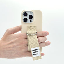 將圖片載入圖庫檢視器 SECOND UNIQUE NAME 米白色指套手機殼
