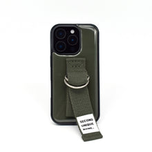 將圖片載入圖庫檢視器 SECOND UNIQUE NAME 軍綠色指套手機殼 (黑色邊框)
