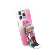 將圖片載入圖庫檢視器 SECOND UNIQUE NAME  星織綁帶手機殼 櫻花粉
