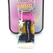 將圖片載入圖庫檢視器 SECOND UNIQUE NAME  星織綁帶手機殼 櫻花粉 (黑色邊框)
