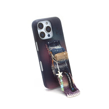 將圖片載入圖庫檢視器 SECOND UNIQUE NAME  星織綁帶手機殼 極光黑
