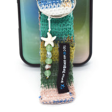 將圖片載入圖庫檢視器 SECOND UNIQUE NAME  星織綁帶手機殼 薄荷綠 (黑色邊框)
