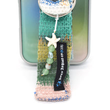 將圖片載入圖庫檢視器 SECOND UNIQUE NAME  星織綁帶手機殼 薄荷綠 (銀色邊框)
