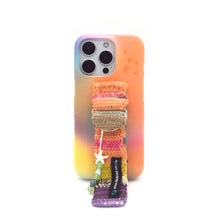 將圖片載入圖庫檢視器 SECOND UNIQUE NAME  星織綁帶手機殼 日落橘
