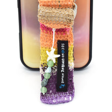 將圖片載入圖庫檢視器 SECOND UNIQUE NAME  星織綁帶手機殼 日落橘 (黑色邊框)
