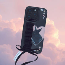 將圖片載入圖庫檢視器 SECOND UNIQUE NAME 黑兔蕾絲綁帶硬殼保護殼(Hard Case)
