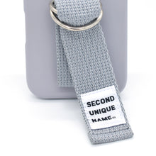 將圖片載入圖庫檢視器 SECOND UNIQUE NAME 淺灰色指套手機殼
