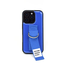 將圖片載入圖庫檢視器 SECOND UNIQUE NAME 克萊因藍指套手機殼 (黑色邊框)

