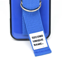 將圖片載入圖庫檢視器 SECOND UNIQUE NAME 克萊因藍指套手機殼 (黑色邊框)
