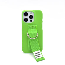 將圖片載入圖庫檢視器 SECOND UNIQUE NAME 亮綠色指套手機殼
